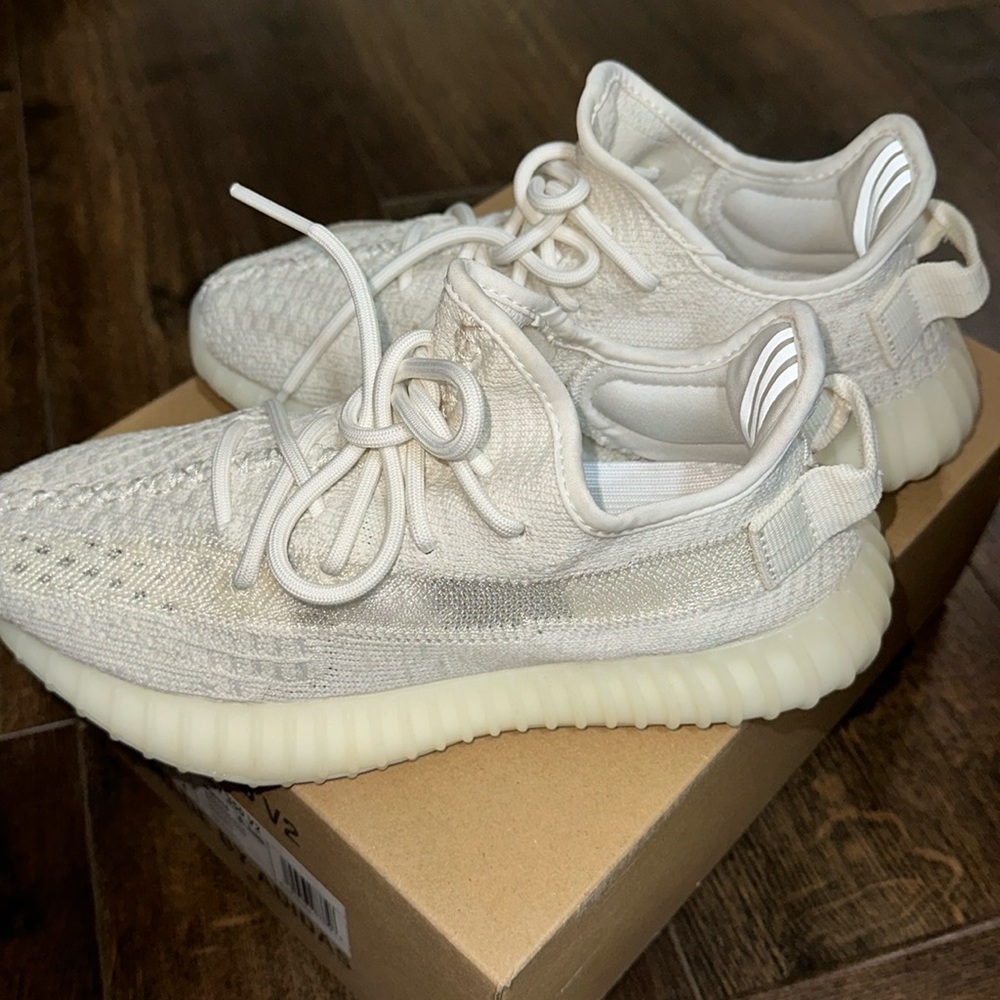 White Yeezys